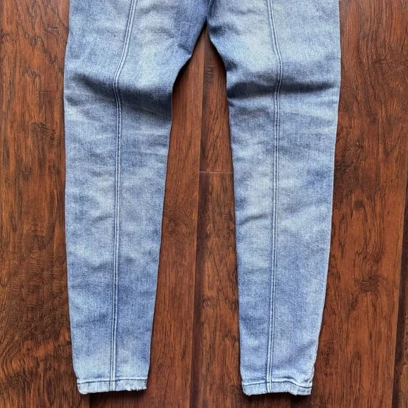 Burberry Brit Westbourne Jeans "Burberry Back Seam" Aesthetic Skinny Ankle Sz 25 - Picture 15 of 16